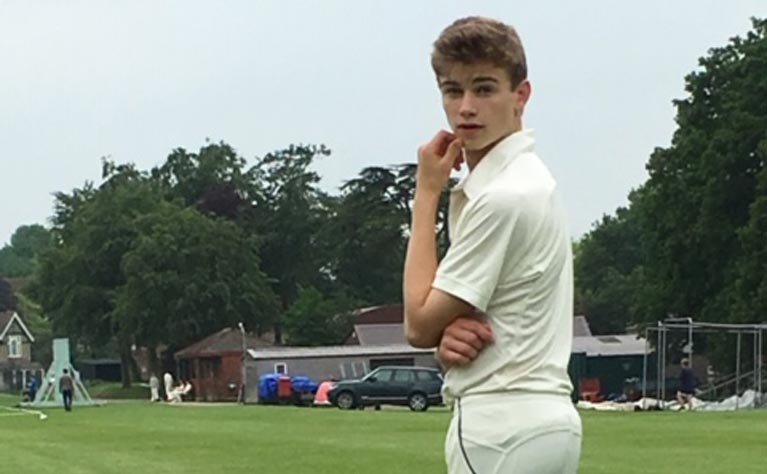 Jamie, 16, goalkeeper and cricketer